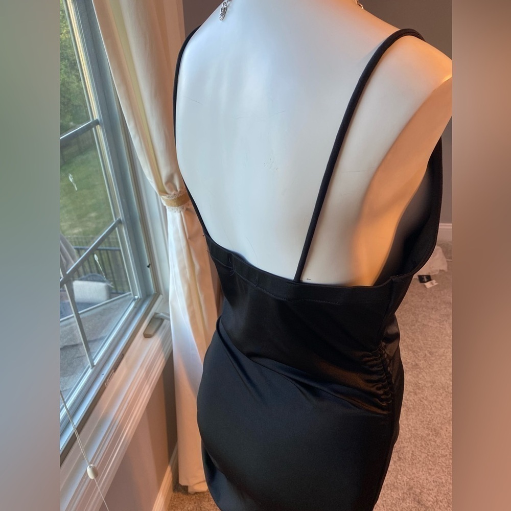 Active Usa Spaghetti Strap Adjustable Side Ruched… - image 3